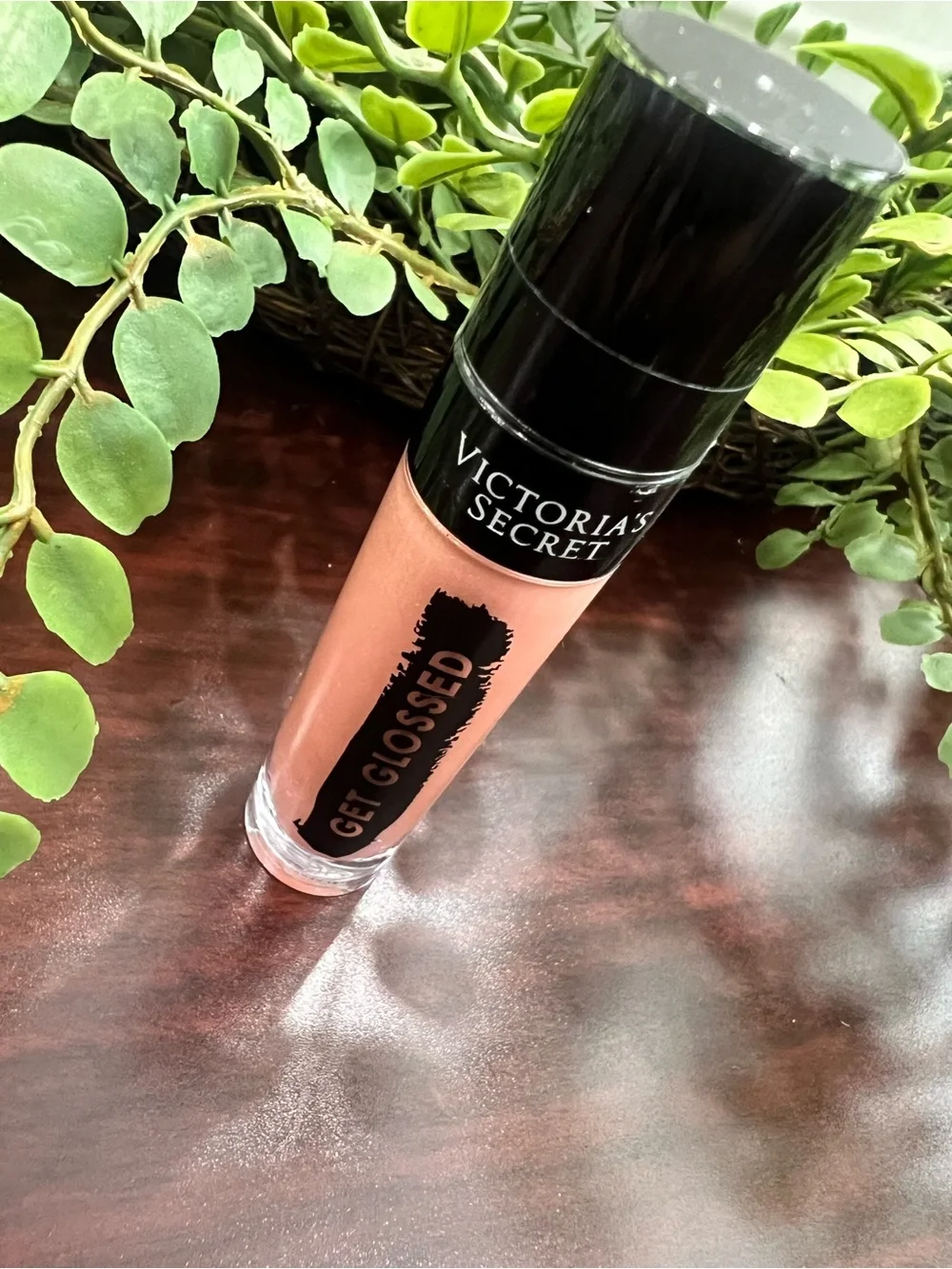 Victoria's Secret Nude Peach Gel Glossed Lip Gloss